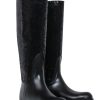 Shoes Yves Saint Laurent | Yves Saint Laurent - Black Sequin Rubber Boots Sz 7