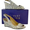 Shoes Stuart Weitzman | Stuart Weitzman - Stone Washed Boa Print Wedges Sz 8