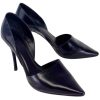 Shoes Nicholas | Nicholas - Black Matte Leather Cutout Heels Sz 8.5