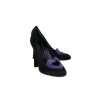 Shoes Marc Jacobs | Marc Jacobs - Black Satin Heart Pumps Sz 9