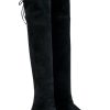 Shoes Stuart Weitzman | Stuart Weitzman - Black Suede Over-The-Knee Boots Sz 8.5