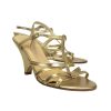 Shoes Kate Spade | Kate Spade - Gold Strappy Heels Sz 6