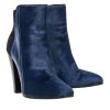 Shoes Derek Lam | Derek Lam - Navy Cow Hair Short Boots Sz 7