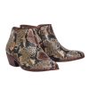 Shoes Sam Edelman | Sam Edelman - Brown, Black, & Tan Snake Print Leather