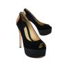 Shoes Brian Atwood | Brian Atwood - Black Suede Pumps Sz 5.5