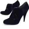 Shoes Miu Miu | Miu Miu - Black Suede Booties Sz 9.5