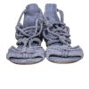 Shoes Joie | Joie - Blue Sued Braided Wrap Around Sandal Sz 7.5