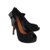 Shoes Schutz | Schutz - Black Suede Heels W/ Bow Sz 7