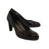 Shoes Stuart Weitzman | Stuart Weitzman - Croc Embossed Brown Pumps Sz 7.5