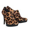 Shoes Stuart Weitzman | Stuart Weitzman - Leopard Print Calf Hair Booties Sz 7