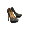 Shoes L.A.M.B. | L.A.M.B. - Stitched Black Platform Pumps Sz 9