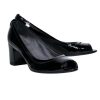 Shoes Stuart Weitzman | Stuart Weitzman - Black Patent Leather Open Toe Block Heels Sz 7