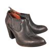 Shoes Frye | Frye - Dark Gray Booties W/ Stitching Sz 11