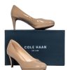 Shoes Cole Haan | Cole Haan - Beige Patent Leather Pumps Sz 6.5