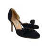 Shoes Oscar de la Renta | Oscar De La Renta - Black Pumps W/ Bow Sz 8.5