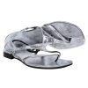 Shoes Zadig & Voltaire | Zadig & Voltaire - Metallic Silver Thong Sandals Sz 9