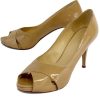 Shoes Kate Spade | Kate Spade - Nude Patent Leather Peep Toe Pumps Sz 10