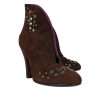 Shoes Marc Jacobs | Marc Jacobs - Brown Suede Booties Sz 8.5