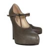 Shoes Bottega Veneta | Bottega Veneta - Taupe Mary Jane Pumps Sz 7.5