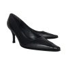 Shoes Stuart Weitzman | Stuart Weitzman - Black Leather Pointed Pumps Sz 9