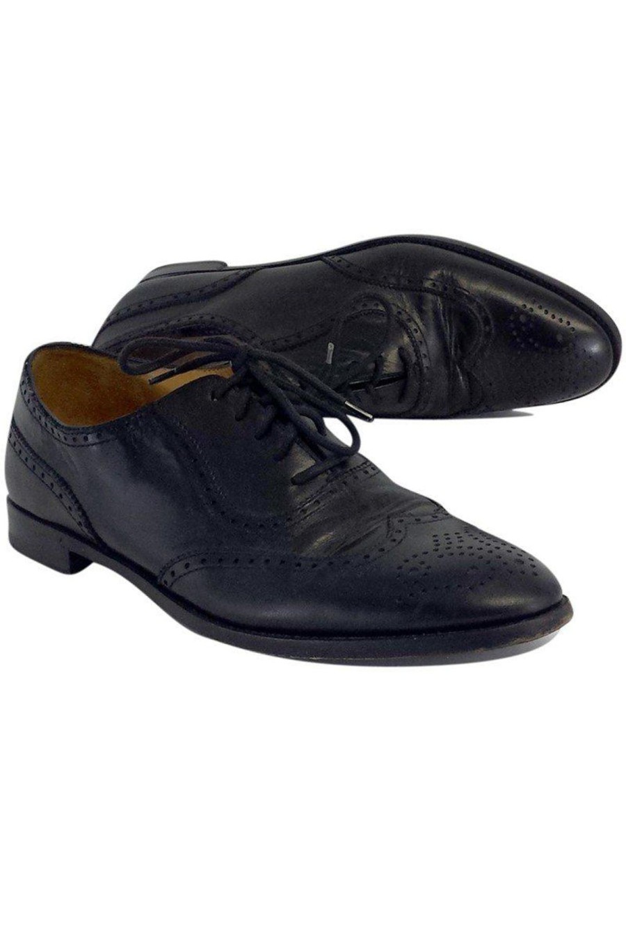 Shoes Ralph Lauren | Ralph Lauren Collection - Black Leather Oxfords Sz 9