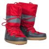 Shoes Jacobs | Marc Jacobs - Red & Gray Lace-Up Chunky Moon Boots Sz M