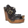 Shoes Tory Burch | Tory Burch - Leather Wedge Heels Sz 8.5