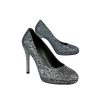 Shoes Stuart Weitzman | Stuart Weitzman - Grey Glitter Pumps Sz 6