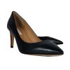 Shoes Diane von Furstenberg | Diane Von Furstenberg - Black Leather Pointed Heels Sz 9.5